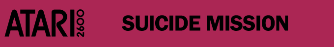 Suicide Mission logo for Atari 2600